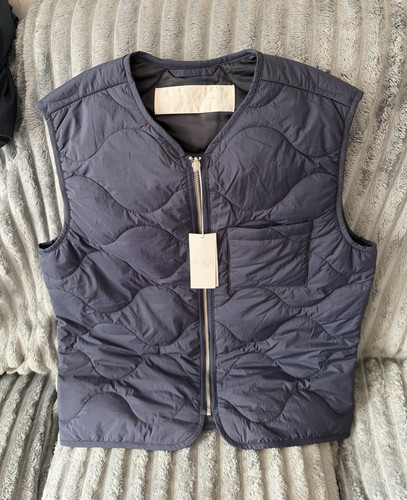 Arket women blue quilted zip - women's,