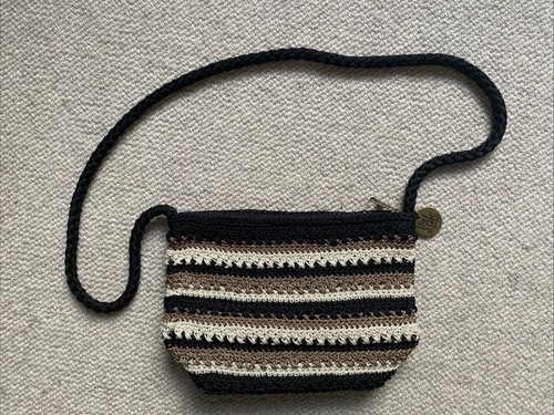 Saks crochet shoulder bag - crochet,