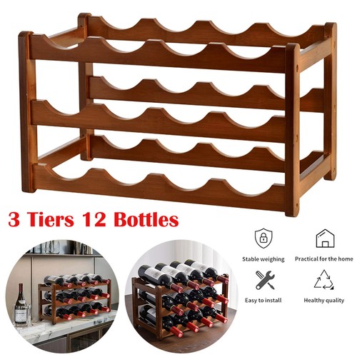 Tiers bottles wooden - 12,