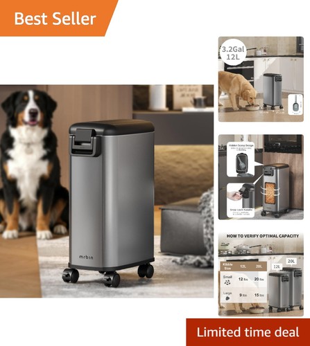 Pet food storage bin - 12,