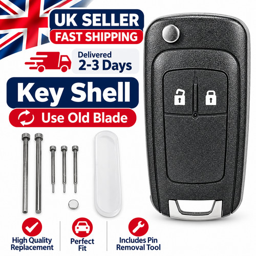 Button remote key fob - button, shell