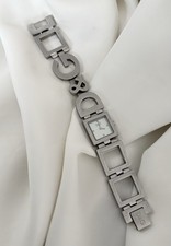 Womens D&G (Dolce & Gabbana) 'Time' Watch | Silver | New Battery 03/10/2025