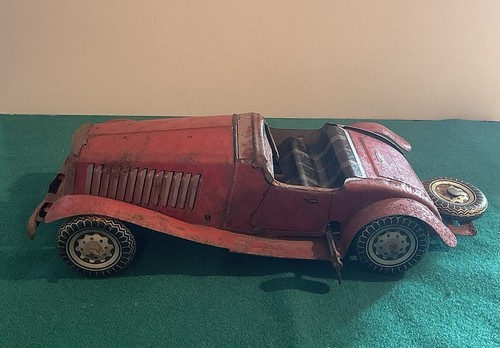 Vintage mettoy wind tin - vintage,