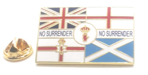 Union jack surrender lapel - surrender,