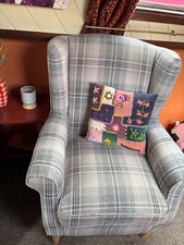 NEXT sherlock arm chair petite - Grey Nevis