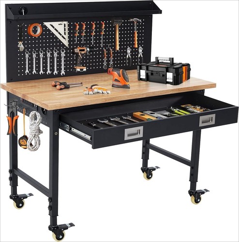 Heavy duty metal workbench - heavy,