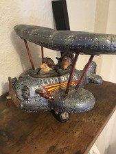 GUILLERMO FORCHINO Biplane Airpane Comic Art Sculpture “The Dare Devils"