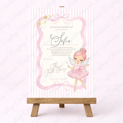 Personalised tooth fairy - personalised,