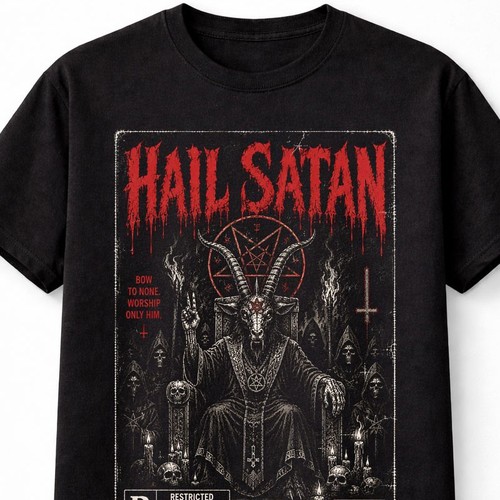 Hail satan occult - satan, baphomet