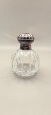 Carrs Sterling Silver Topped Crystal Perfume Bottle - 2004