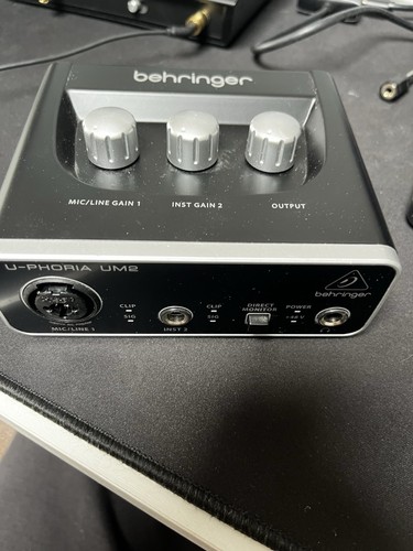 Behringer phoria um2 - um2, audio
