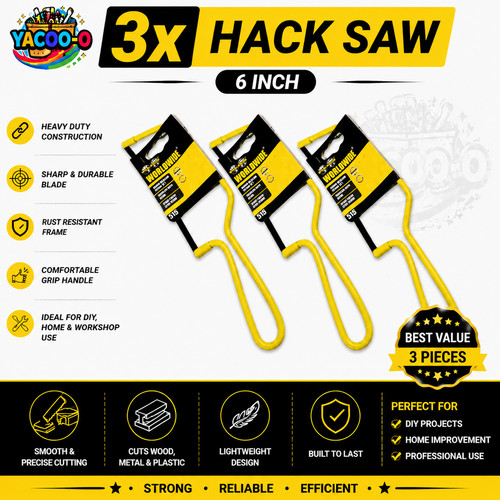 Junior hack saw inch - saw, 6