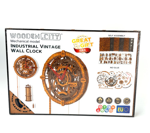 Wooden city mechanical - wooden,