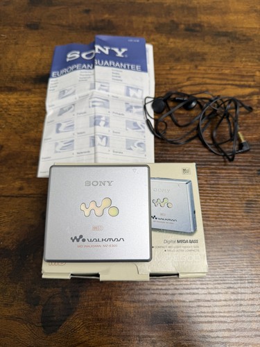 Sony e300 minidisc walkman - mz-e300,