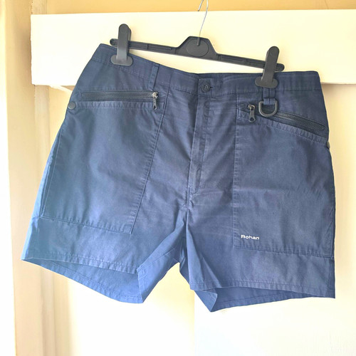Rohan bag shorts mens w36 - shorts, navy