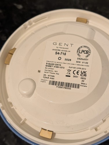 Honeywell gent fire alarm - honeywell,
