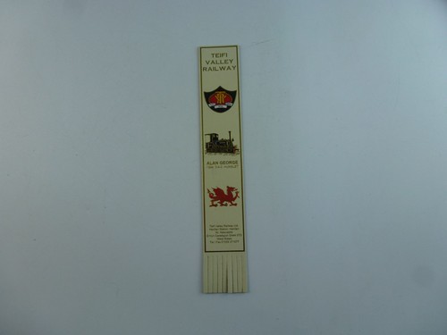 Teifi valley railway bookmark - teifi,