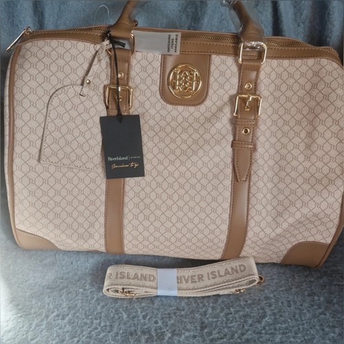 River island buckled monogram - river,