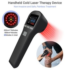 Medical Grade Cold Laser Therapy LLLT Device NIR Light For Pain Relief 20 Diodes