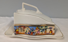 Vintage Crown Ducal Cries of London Cheese Dish