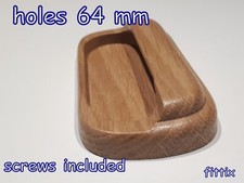 1 x Solid Oak Wooden  Knob
