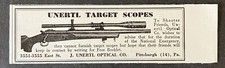 1943 Unertl Target Scopes J