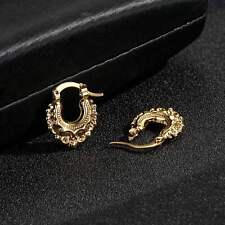 Gold Baby Gypsy Creole Earrings