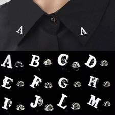 Initial Lapel Pin Alphabet