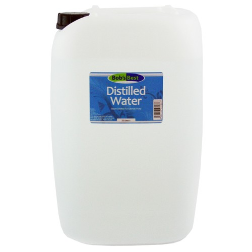 Distilled water litres - -,