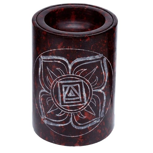 Soapstone carved chakra - soapstone,