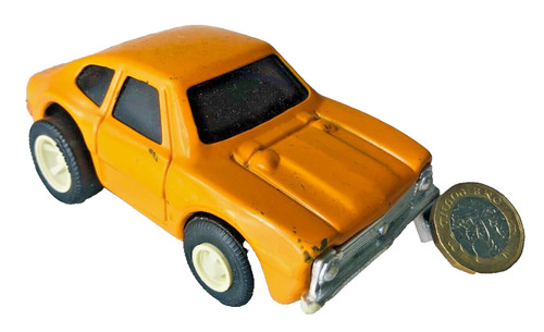 Toy car tonka orange metal - car,