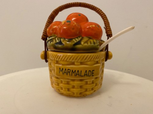 Vintage marmalade jam pot - vintage, jar