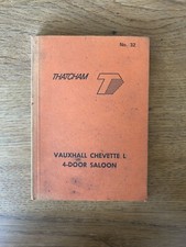 Thatcham Body Repair Manual Vauxhall Chevette L 4-Door Saloon No.32