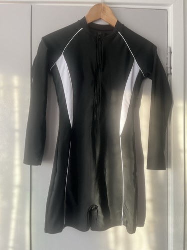 Women black white wetsuit - women’s,