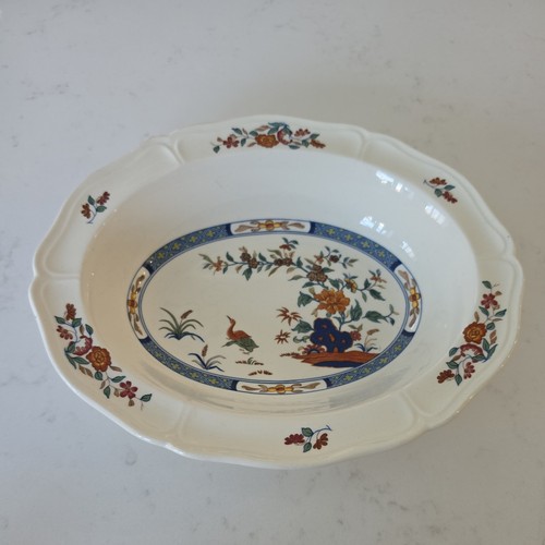 Wedgwood chinese teal oval - teal,