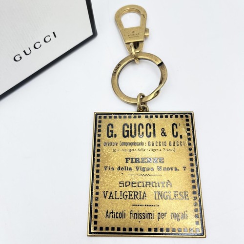 Gucci vintage key - ring, bag