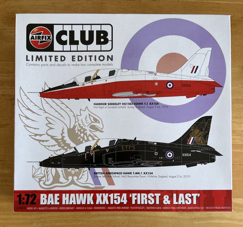 Airfix a73014 bae hawk - 1/72,