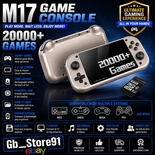 M17 retro game handheld - m17,