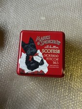 M&S Scottish Dog Tin EMPTY