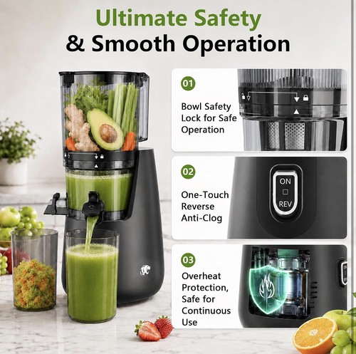 Cold press juicer machine - juicer,