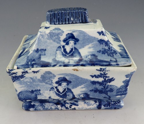 Antique pottery pearlware - pottery,