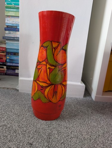 Large poole pottery vase - large,