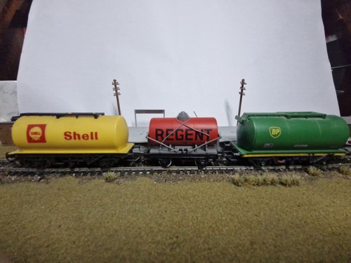 Set hornby tanker wagons - 3,