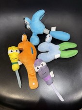 Disney Store Handy Manny Hammer Wrench Screwdriver Pilers Soft Plush Toy Tools
