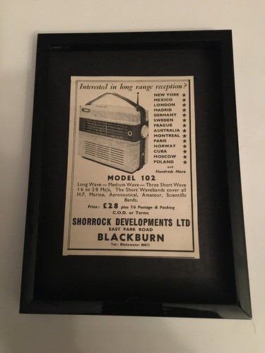 Shorrock model 102 portable - 102,