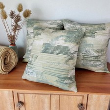 Set Of 3 New, Handmade Cushion Covers. Made From "Hockley" By Villa Nova Fabric.