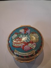 HALCYON DAYS ENAMEL BOX