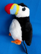 PUFFIN MACAREUX WILD SEA BIRD SMALL PLUSH soft toy * SUMA RAVENSDEN WILDLIFE