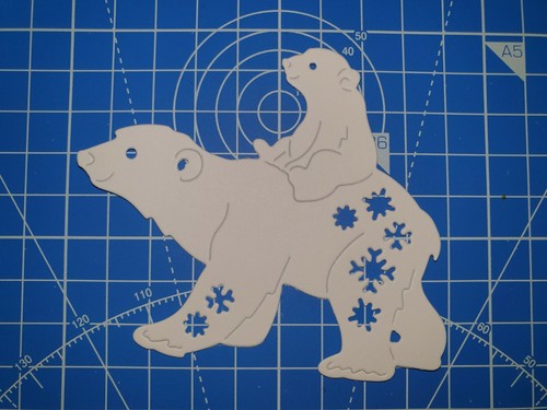 Tattered lace polar - 10, x