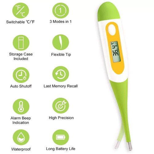 Digital medical thermometer - digital,